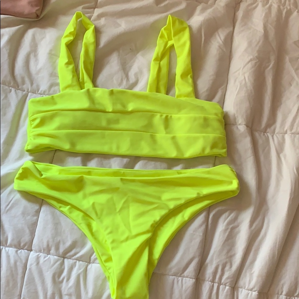 Neon Yellow bikini